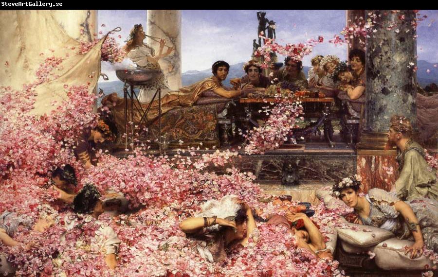 Sir Lawrence Alma-Tadema,OM.RA,RWS The Roses of Heliogabalus